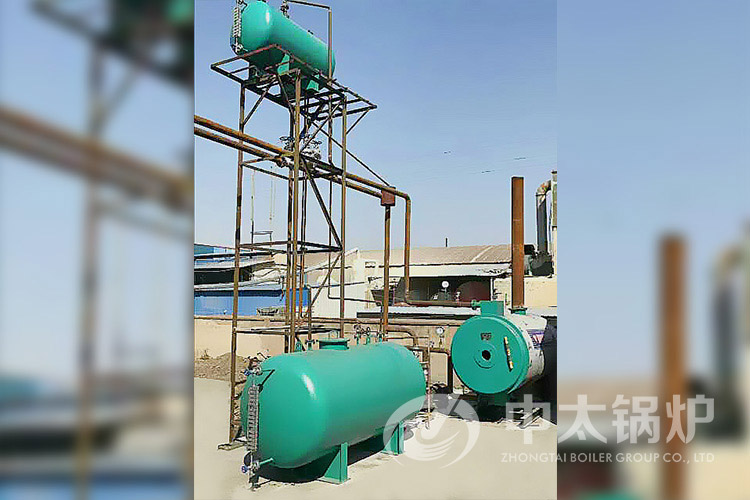 1噸燃油燃氣導熱油爐